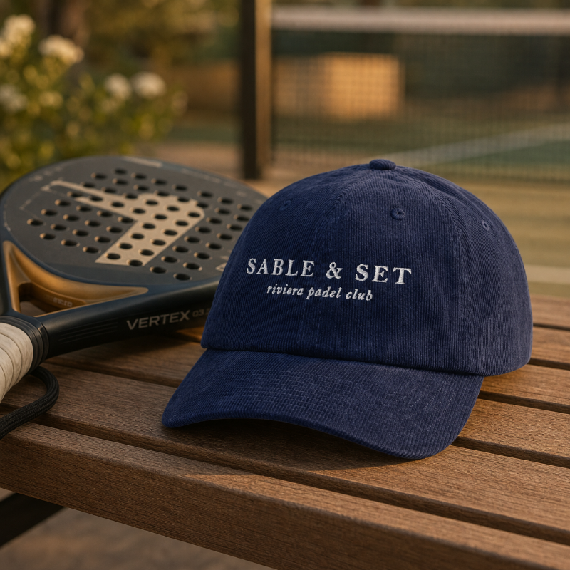 Casquette d'Automne Brodée Sable