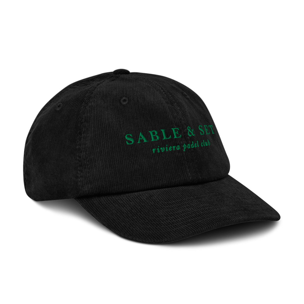 Casquette d'Automne Brodée Verte
