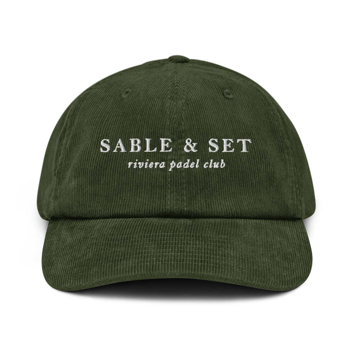 Casquette d'Automne Brodée Sable