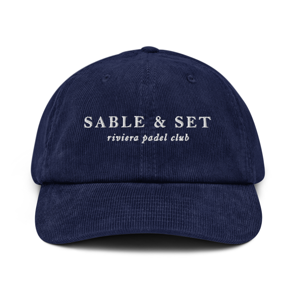 Casquette d'Automne Brodée Sable